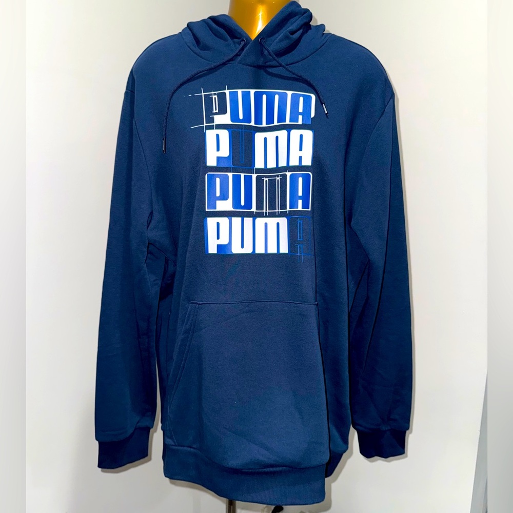 🔥 PUMA Graphic Hoodie – Size L (Unisex) 🔥